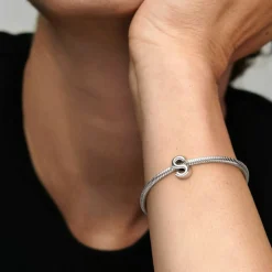 Charm Pandora Moments Alphabet Lettre S