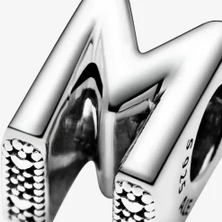Charm Pandora Moments Alphabet Lettre M