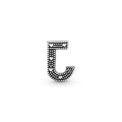 Charm Pandora Moments Alphabet Lettre J