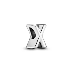 Charm Pandora Moments Alphabet Lettre X