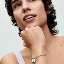 Charm Pandora moments Cadenas & Clé Argent