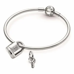 Charm Pandora moments Cadenas & Clé Argent