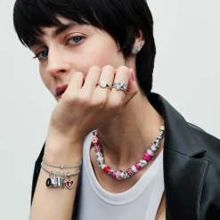 Charm Pandora moments Cadenas & Clé Argent