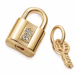 Charm Pandora moments Cadenas & Clé