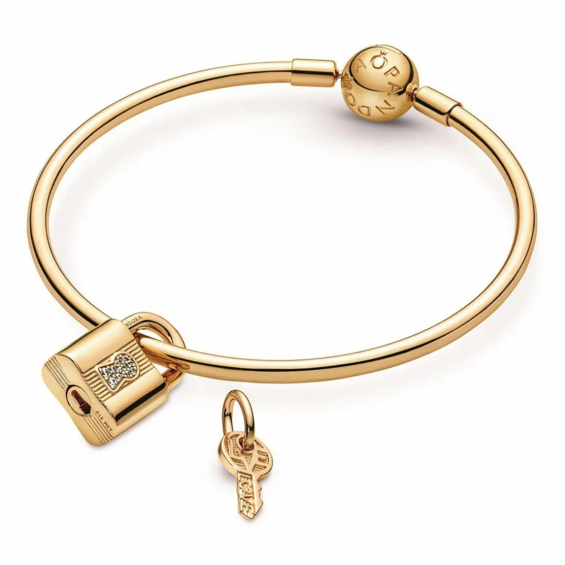 Charm Pandora moments Cadenas & Clé