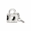 Charm Pandora Moments Cadenas & Clé Cœur