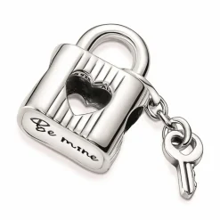 Charm Pandora Moments Cadenas & Clé Cœur
