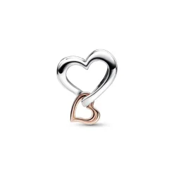 Charm Pandora Moments - Cœur de l’Infini Ajouré Bimatière