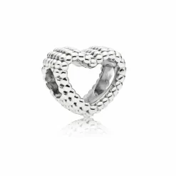 Charm Pandora Moments Cœur Ouvert Perlé