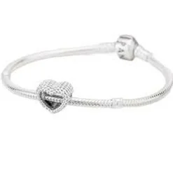 Charm Pandora Moments Cœur Ouvert Perlé