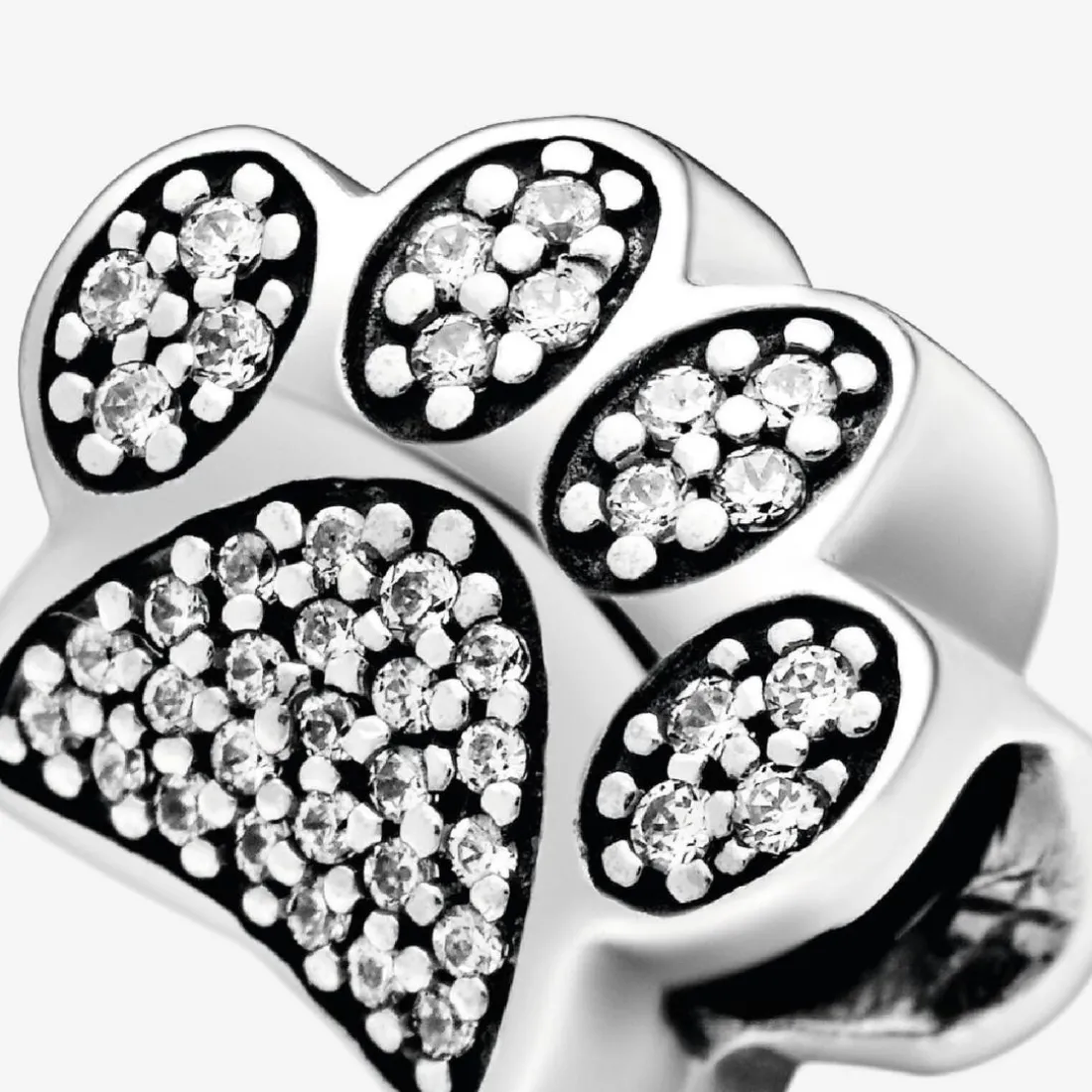 Charm Pandora Moments empreinte de patte scintillante