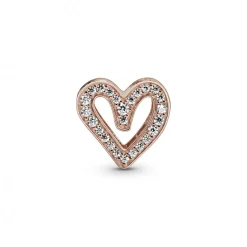 Charm Pandora Moments Esquisse de Cœur Scintillant