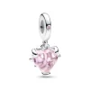 Charm Pandora Moments - Pendant Cœur et Arbre de Vie Rose
