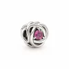 Charm Pandora moments Rose Ajourée & cristaux rose