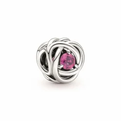 Charm Pandora moments Rose Ajourée & cristaux rose