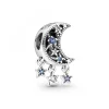 Charm Pandora Moments Étoile & Croissant de Lune