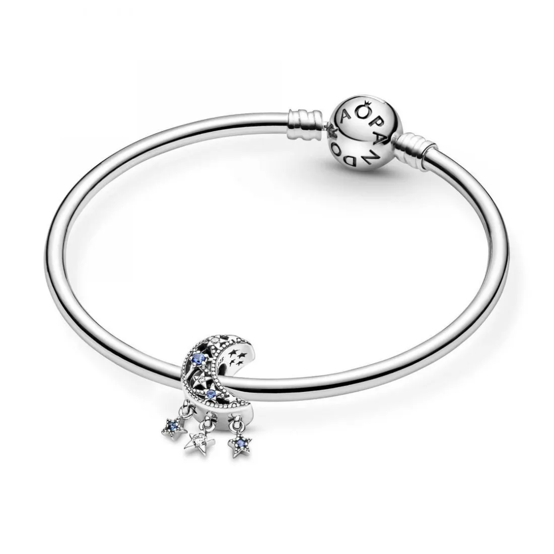 Charm Pandora Moments Étoile & Croissant de Lune