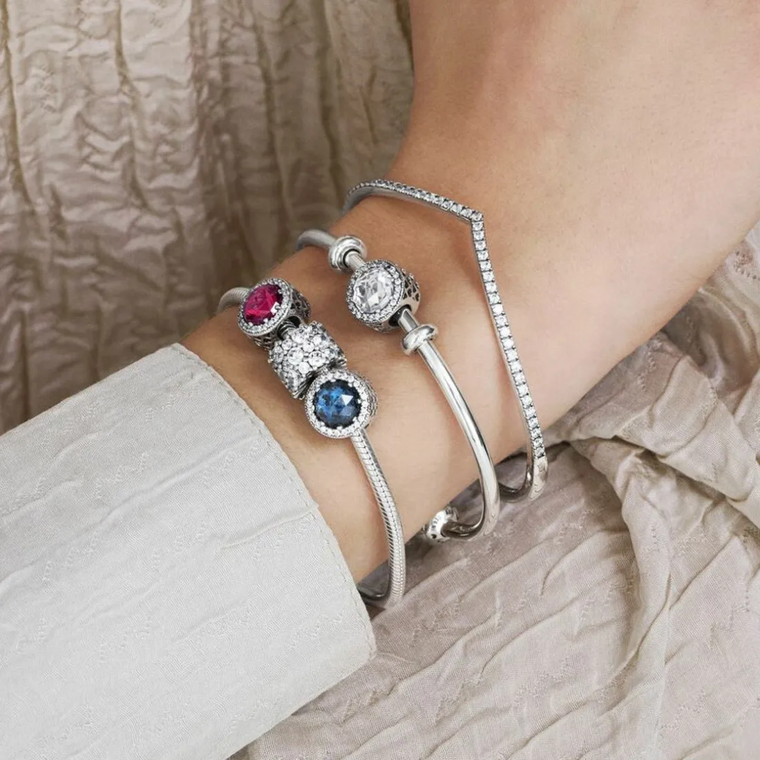 Charm Pandora Timeless Scintillant Incolore