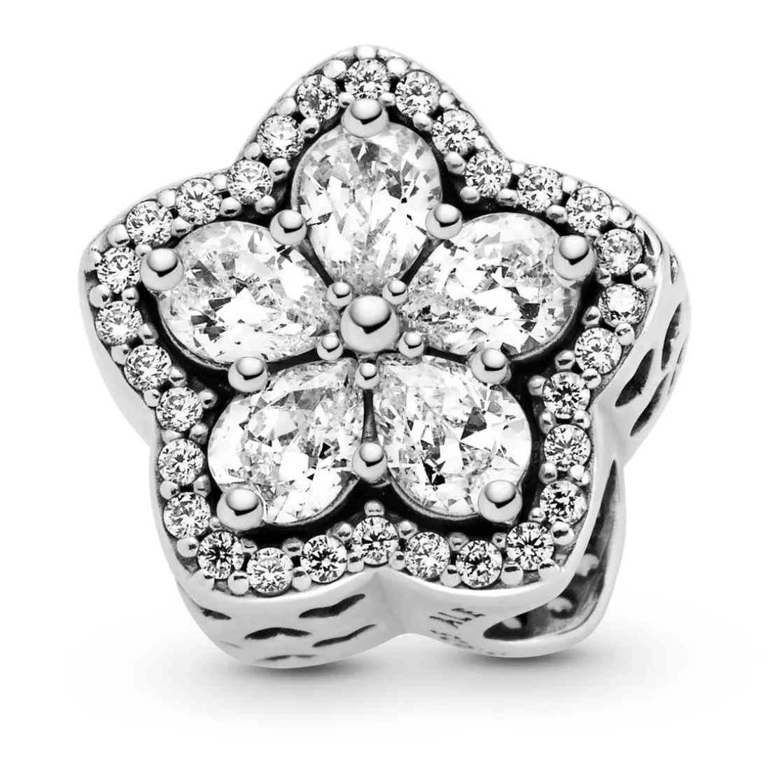 Charm Pavé Flocon de Neige Scintillant Pandora Timeless
