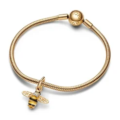 Charm Pendant Abeille Scintillante
