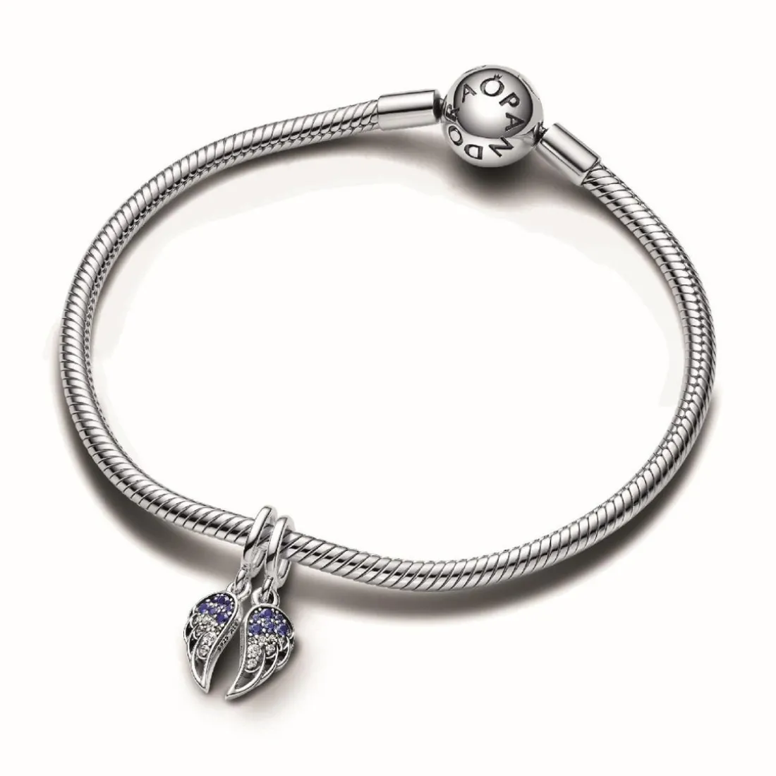 Charm Pendant Ailes d’Ange Séparables Scintillant