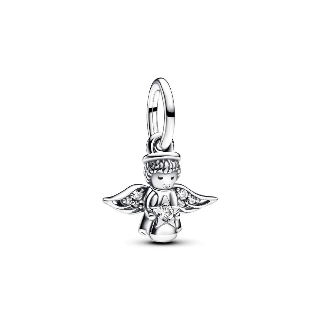 Charm Pendant Ange Scintillant