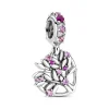 Charm Pendant Arbre de vie Cœur rose Pandora People