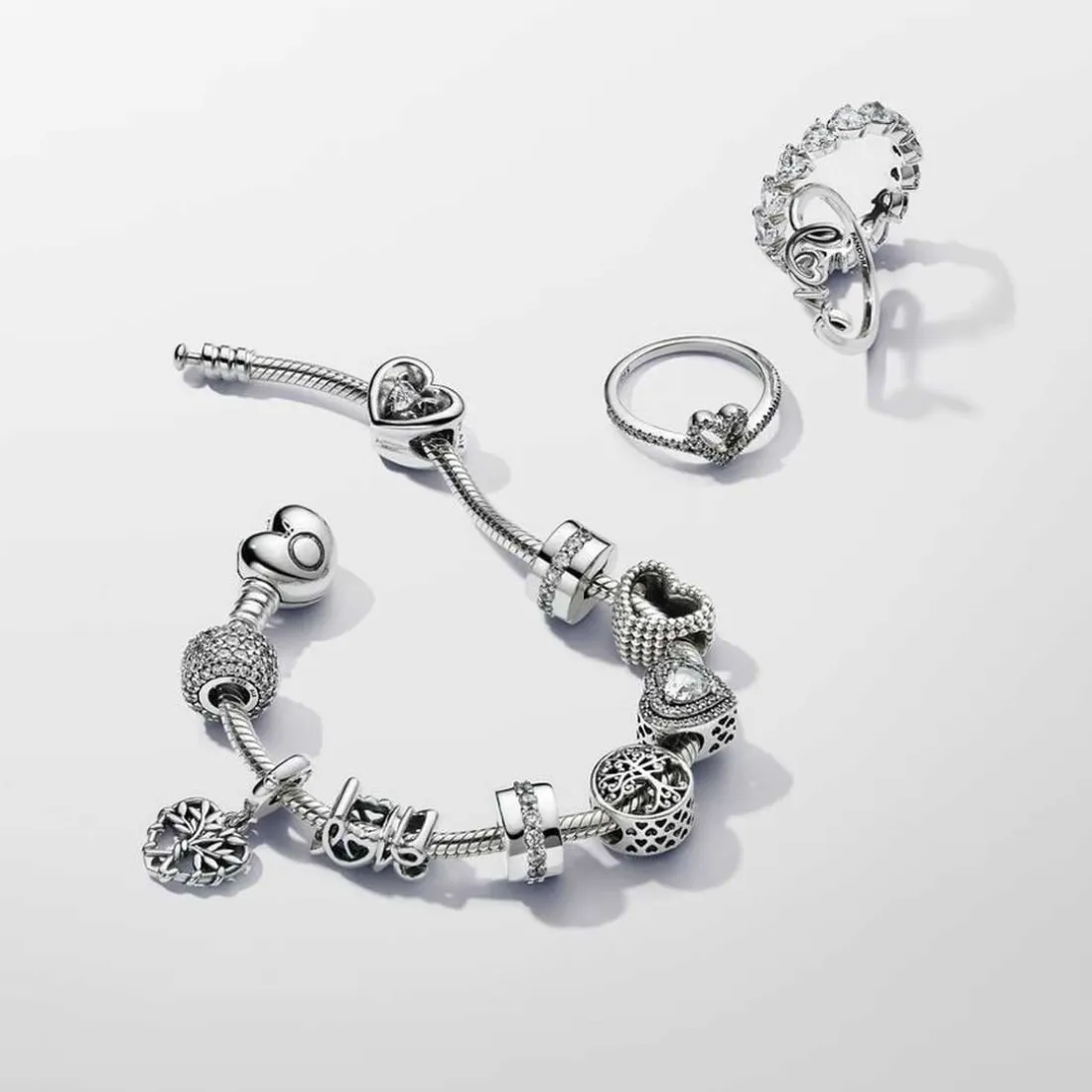 Charm Pendant Arbre de vie Cœur Pandora Passions