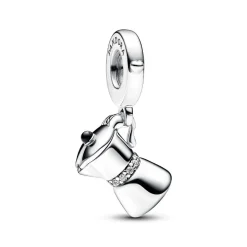 Charm Pendant Cafetière Italienne