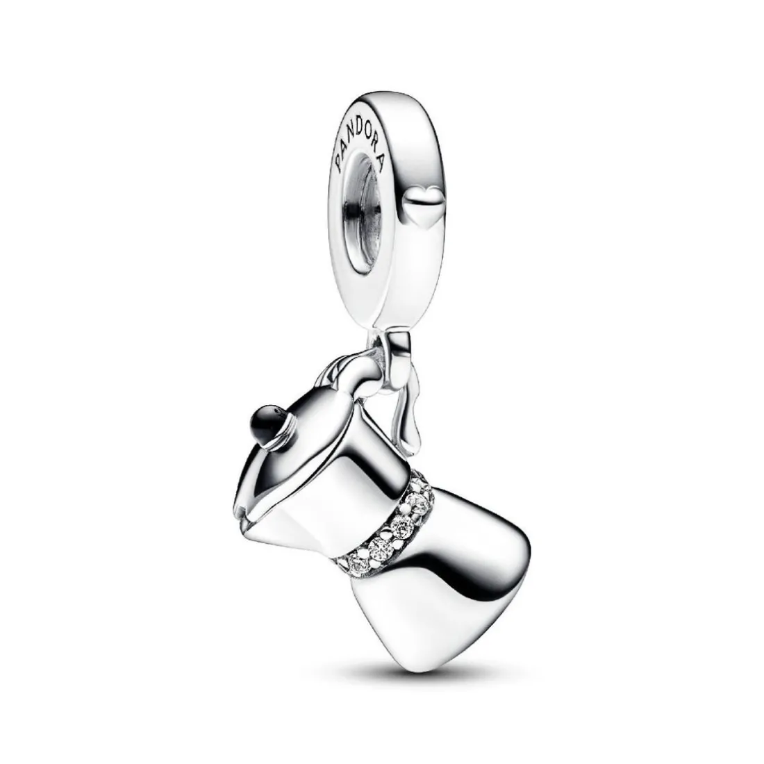 Charm Pendant Cafetière Italienne