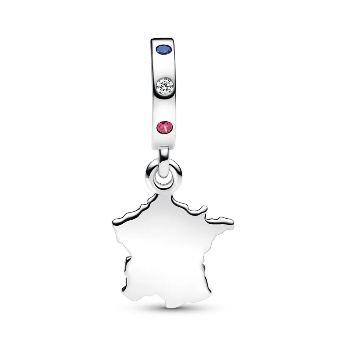 Charm Pendant Carte de la France C’est la Vie