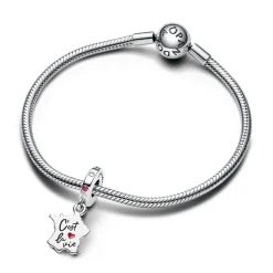 Charm Pendant Carte de la France C’est la Vie