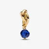 Charm Pendant Cercle de l'Éternité Bleu Facetté