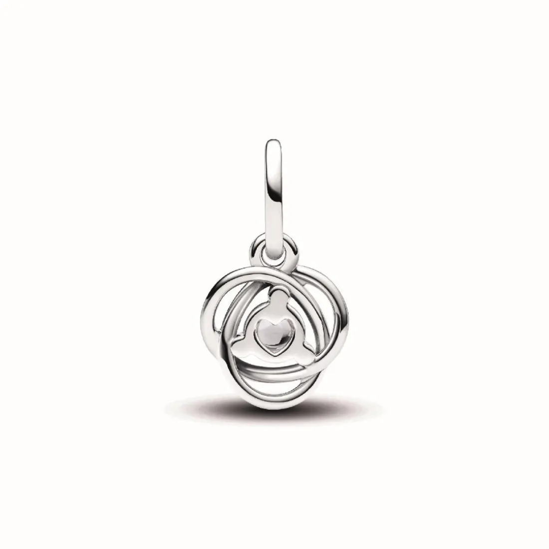 Charm Pendant Cercles de l’Éternité Incolore