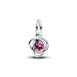 Charm Pendant Cercles de l’Éternité Rose
