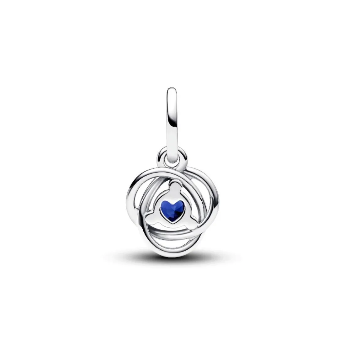 Charm Pendant Cercles de l’Éternité Bleu