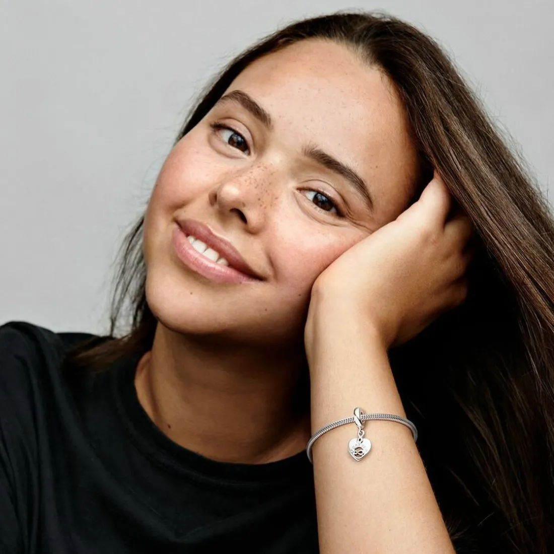 Charm Pendant Cœur Amis Pour Toujours Pandora Bijoux