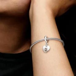 Charm Pendant Cœur Amis Pour Toujours Pandora Bijoux