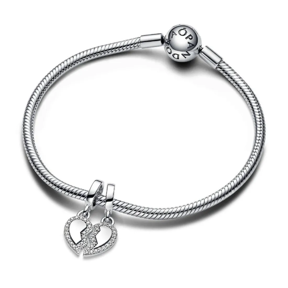 Charm Pendant Cœur de l'Amitié Séparable