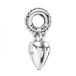 Charm Pendant Cœur Séparable Tante & Nièce Pandora People