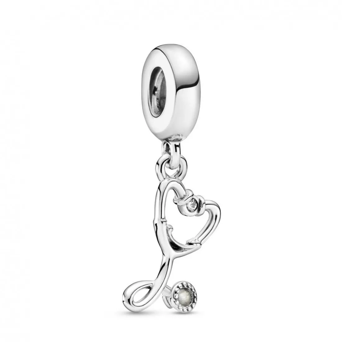 Charm Pendant Cœur Stéthoscope Pandora Passions