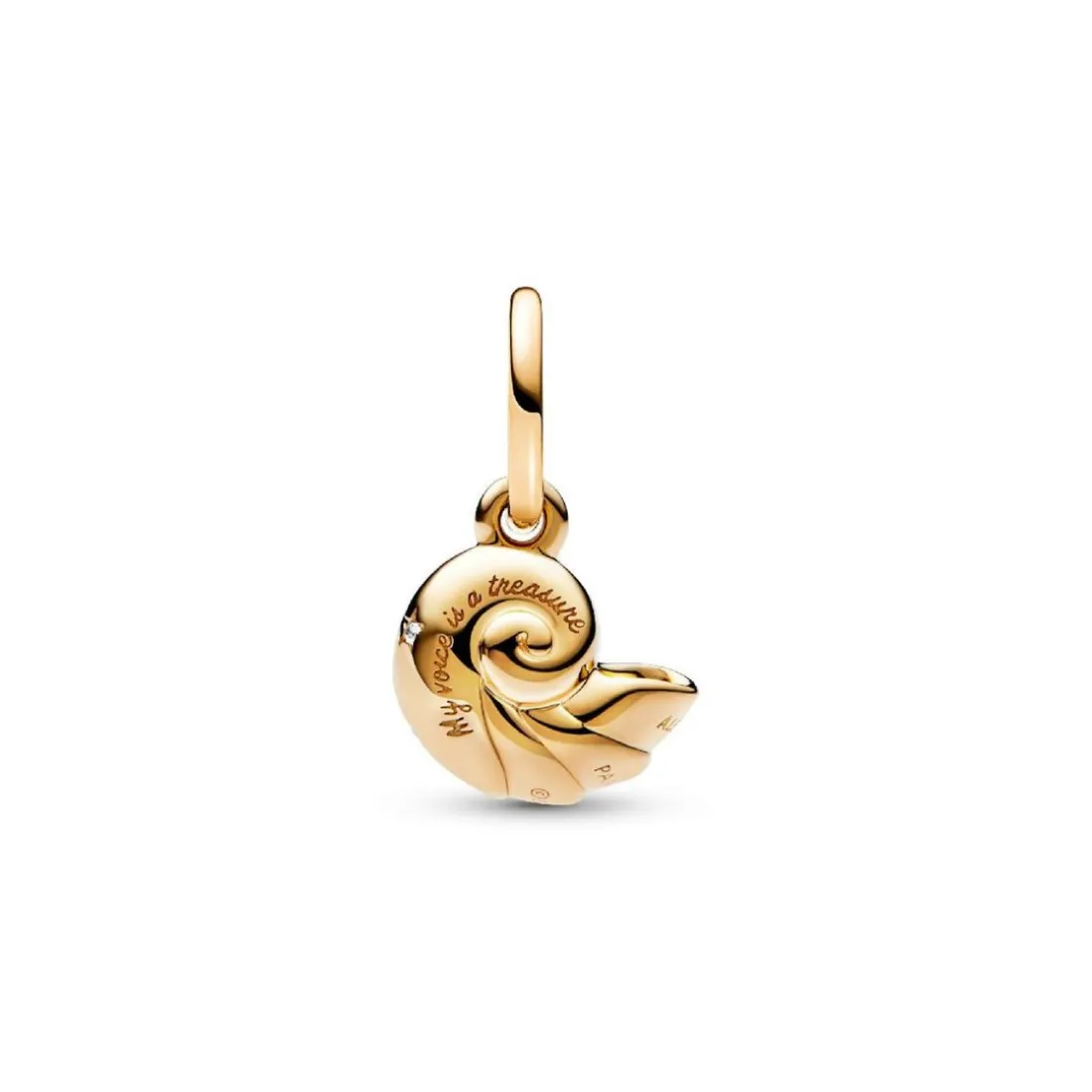Charm Pendant Disney La Petite Sirène Coquillage Enchanté
