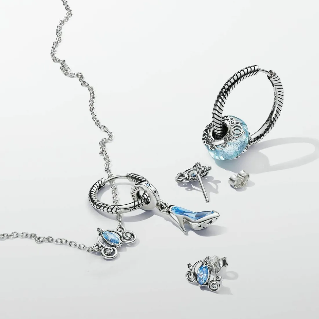 Charm Pendant Disney Pantoufle de Verre Cendrillon