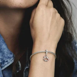 Charm pendant Disney x Pandora baiser Mickey & Minnie
