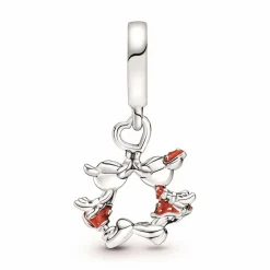 Charm pendant Disney x Pandora baiser Mickey & Minnie