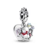 Charm Pendant Double Disney Winnie l’Ourson et Porcinet