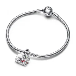Charm Pendant Double Disney Winnie l’Ourson et Porcinet