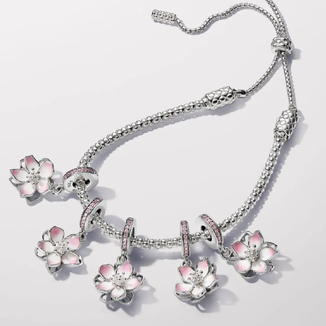 Charm Pendant Fleur de Cerisier