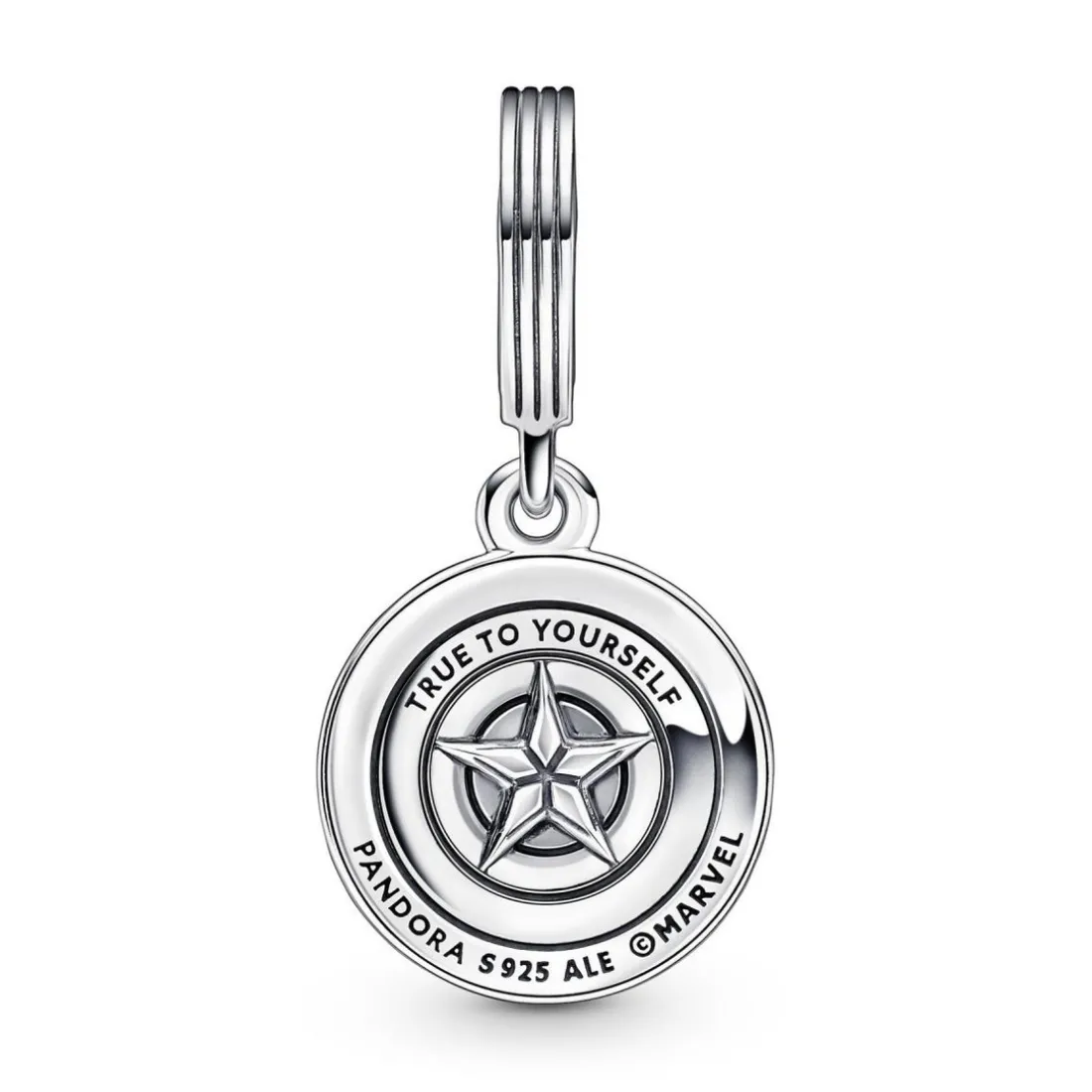 Charm pendant Marvel x Pandora The Avengers Bouclier Captain America