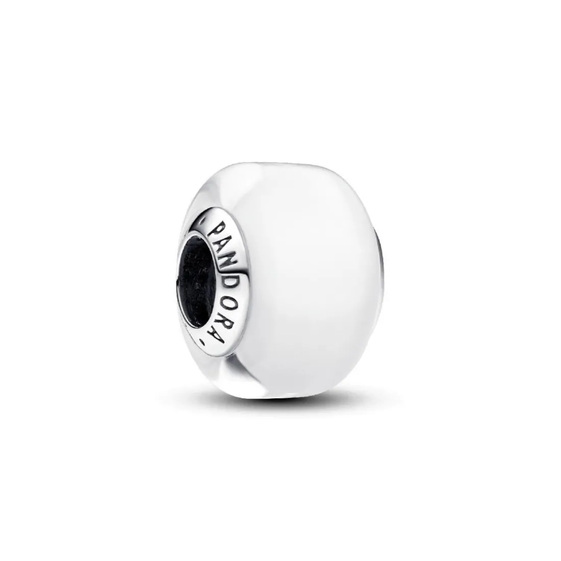 Charm Pendant Mini Murano Blanc